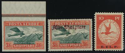 */** - Sehr schöne und reichh. Flugpost-Sammlung (Albanien bis Polen ab Ausg. 1912), - Stamps