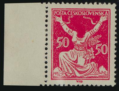 ** - Tschechosl. 1920, - Briefmarken