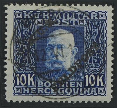 gestempelt/Briefstück - Österr. Feldpost Nr. 1/21, - Briefmarken