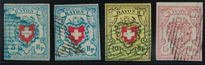 gestempelt - Schweiz Nr. 8 II (Ty. 34), - Briefmarken