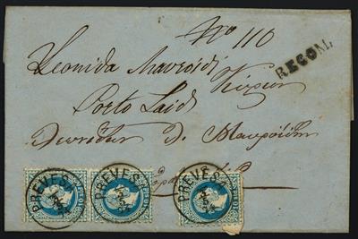 Poststück - Österr. Levante, - Briefmarken