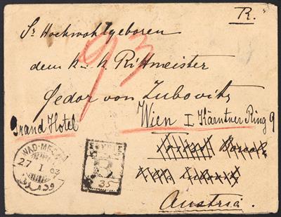 Poststück - Österr. Monarchie/Sudan, - Briefmarken