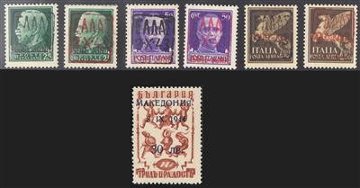 ** - D. Bes. Mazedonien Nr. 1/8, - Briefmarken