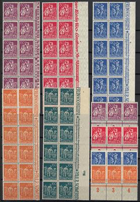 */gestempelt/**/Briefstück - Reichh. Sammlung D.Reich ca. 1922/1929 mit Farbnuancen, - Stamps