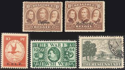 */gestempelt/**/(*)/Poststück/Briefstück - Sammlung D.Reich 1872/1945 mit etwas D. Bes. WK I und Abstimmungsgebieten, - Briefmarken