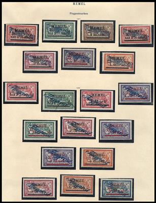 */gestempelt - Sammlung Memelgebiet, - Stamps