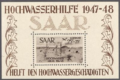 **/*/gestempelt - Sammlung Saarland 1947/1959, - Stamps
