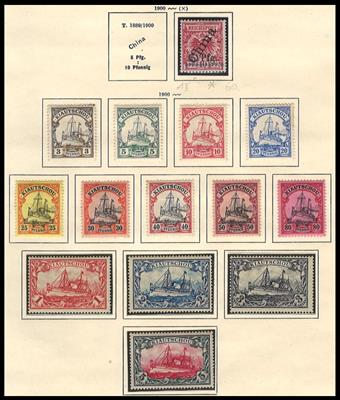 */** - Kiautschou Nr. 1 II, - Briefmarken