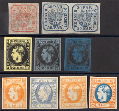 * - Rumänien Nr. 9 IIx, - Stamps