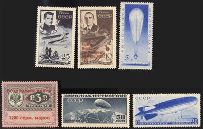*/** - Schöne Flgp.- Sammlung  Rußland Ausg. 1922/59 (Sowjetunion), - Stamps