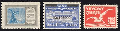 */** - Schöne Flugpost - Sammlung  Argentinien, - Známky