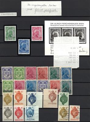 ** - Sehr gepflegte, - Stamps