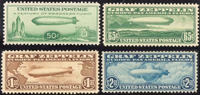 */** - USA - div. Flugpostm. Ausg. 1918/1959 u.a. Mi. Flug  Nr. 248/50, - Briefmarken