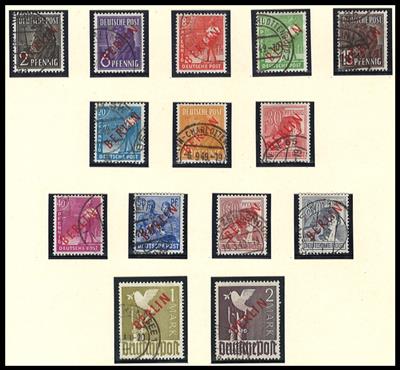 gestempelt - Sammlung Berlin 1948/1990, - Stamps