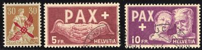 gestempelt/*/** - Sammlung Schweiz ca.1850/1986, - Briefmarken