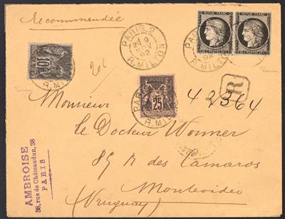 Poststück - Frankreich, - Stamps