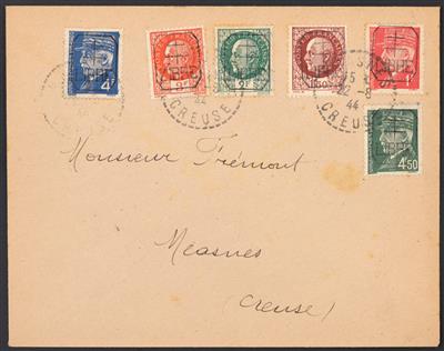 Poststück - Frankreich, - Briefmarken