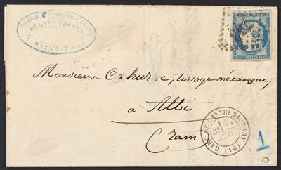 Poststück - Frankreich Nr. 41, - Francobolli