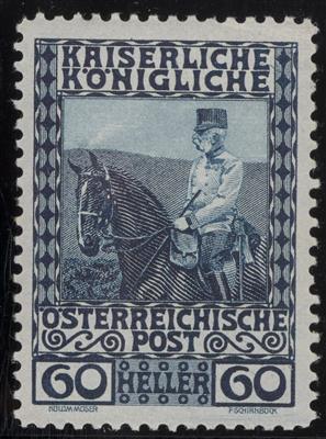 ** - Österr. Nr. 151P (Probedruck in Blau), - Známky