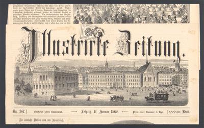 Briefstück - Österr. Monarchie - Lombardei Zeitungsstempelm. Nr. 1, - Briefmarken