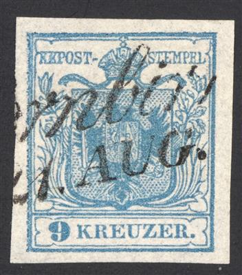 gestempelt/Briefstück - Österr. Nr. 5 H Type I, - Stamps