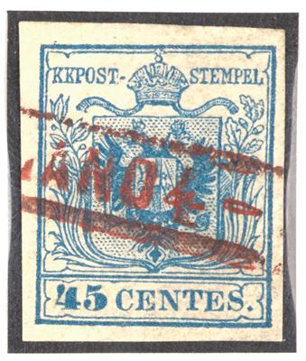 gestempelt - Lombardei Venetien Nr. 5H III, - Stamps