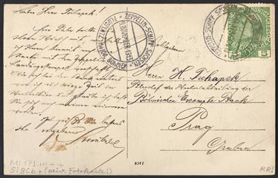 ö . Pionierflugpost Poststück - Haida, - Briefmarken