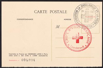 Poststück - Österr. 1951 - Sonderstpl."Französisches - Známky