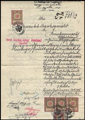 Poststück - Österr. Monarchie, - Briefmarken