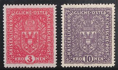 ** - Österr. Nr. 204 I/205 I, - Stamps