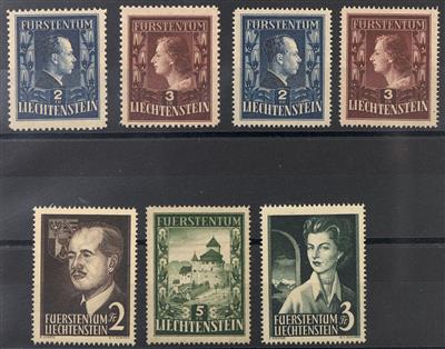 **/*/(*) - Sammlung Liechtenstein ca. 1912/1973 incl. Dienstm., - Francobolli