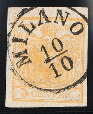 gestempelt - Kl. Sammlung  Lombardei, - Briefmarken