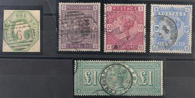 gestempelt/**/* - Sammlung Großbrit. ca. 1840/2006, - Stamps