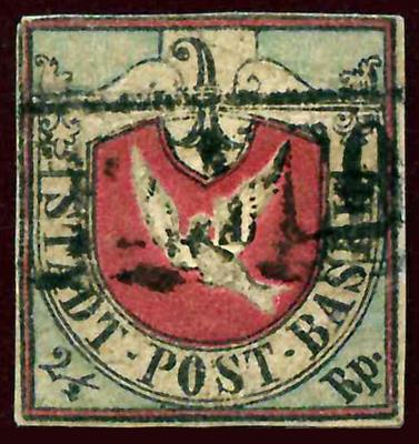 gestempelt - Schweiz Kanton Basel - Stamps