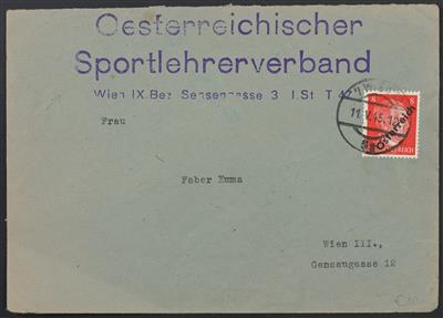 Sehr umfangreiches Material über den Wiener Bezirk NEUBAU, - Briefmarken