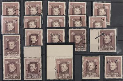 **/*/gestempelt - Österr. - Reichh. partie - Stamps