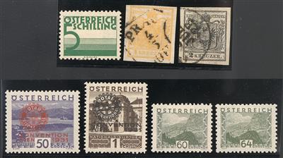 .gestempelt/* - Sammlung Österr. ab Monarchie mit Schwerpunkt I. Rep., - Stamps