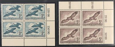 ** - Österr. Flugp. 1950/53 - Überkpl. (ANK. Nr. 967/973 a, - Francobolli