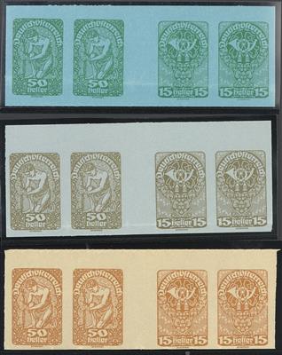 (*) - Österr. Nr. 262PU/271PU ZD - Briefmarken