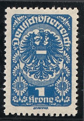 ** - Österr. Nr. 274c "tiefblau", - Známky