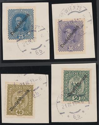 Briefstück - Österr. Nr. 228U/29U, - Známky
