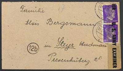 Poststück - Österr. 1945 - Fernbrief - Francobolli