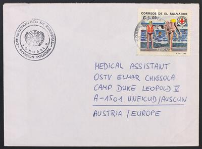 Poststück - Österr. UNO Einsätze in Südamerika ONUSAL, - Briefmarken