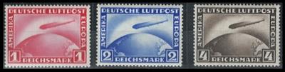 ** - D.Reich Zepp. Flug  Nr. 423/24 u. 455 (1, - Stamps