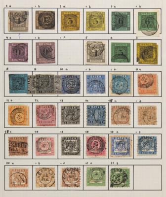 .gestempelt - Sammlung Baden mit vielen attraktiven Stücken, - Stamps