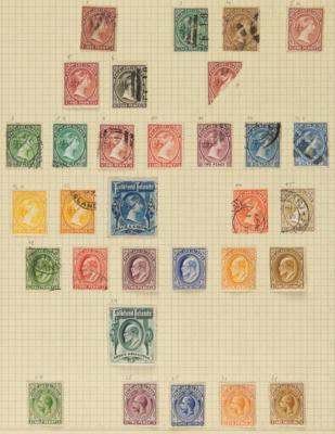 */gestempelt - Sammlung Falkland Inseln - Stamps