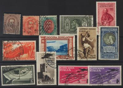 .gestempelt - Sammlung Italien ca. 1861/1990, - Briefmarken