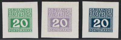 (*) - Österr. 1908/13 - Portomarken - Briefmarken