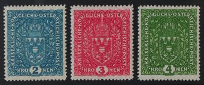 ** - Österr. Nr. 204I/206I, - Známky