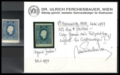 * - Österreich Nr. 16a - laut Kurzbefund - Briefmarken